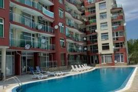 One-Bedroom Maisonette with Partial Sea View in Global Villa, Sunny Beach