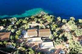 Unique seafront villa with private access to the sea in Lefkada island.