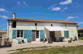 Charming Village House With 6 Bedrooms and Garden, 10 Minutes From Villefagnan - €129,000
