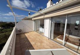 2 + 1 Bedroom Townhouse with Panoramic Sea Views Located in Meia Praia
