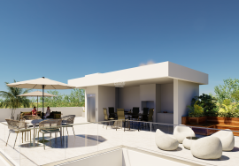 Exclusive New, Modern Villa with Panoramic Ocean Views in Cristo Rei For Sale