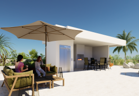 Exclusive New, Modern Villa with Panoramic Ocean Views in Cristo Rei For Sale