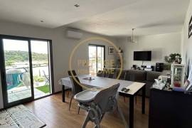 Annual rental of a 3-bedroom apartment semi-furnished with 2 garages, cellar, and pool. Available from July 7, 2026