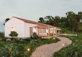 Ruin of 180m² with Approved PIP on 23.000m² land