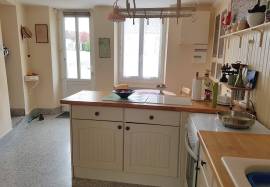 Village house with garage for sale near St. Savin 86