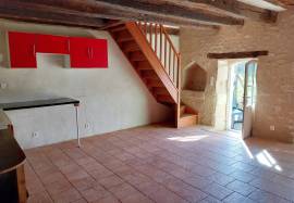 Two houses with garden for sale near Saint Savin 86