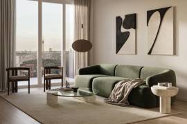 Prestigious 4-room apartment with two sunny balconies near Mercedes-Benz Arena