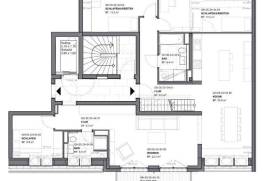 5-room penthouse apartment with spacious terrace