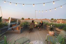 5-room penthouse apartment with spacious terrace