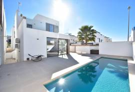 FABULOUS MODERN VILLA WITH UNDERBUILD AND POOL IN BENIJOFAR