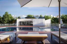 Spectacular 1 Bedroom Apartment within Walking Distance to the Ria Formosa and Waterfront of Cabanas.  Amazing Pool and Garage