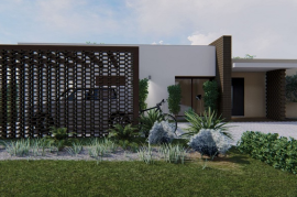 Plot for building a house on a golf course Plot for building a house on a golf course