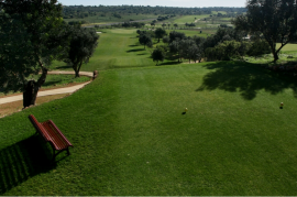 Plot for building a house on a golf course Plot for building a house on a golf course