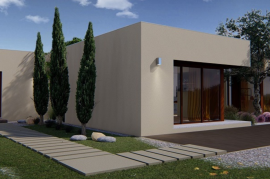 Plot for building a house on a golf course Plot for building a house on a golf course