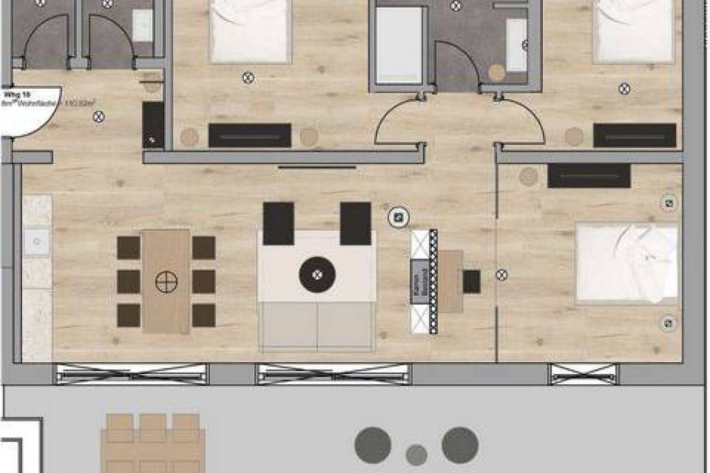 dreamcation Apartments Straubing - Penthouse big