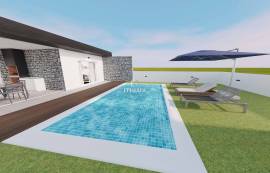 Single storey 4 bedroom villa with pool and garden in Quinta das Laranjeiras