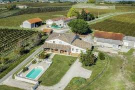 Domaine viticole et ses 3 maisons gîtes avec vue à 360° sur les départements limitrophes