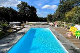 Substantial 2 Bedroom Longere House & 5 Potential Gites for sale in Brittany France Substantial 2 Bedroom Longere House & 5 Potential Gites for sale in Brittany France