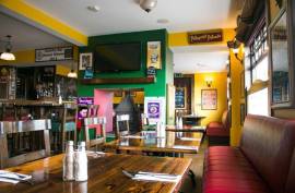 Flanagans Bar and restaurant for sale with adjoining 4 bedroom house in Brickeens County Mayo