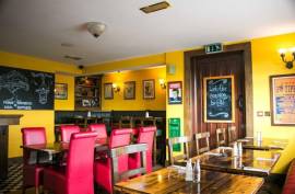 Flanagans Bar and restaurant for sale with adjoining 4 bedroom house in Brickeens County Mayo