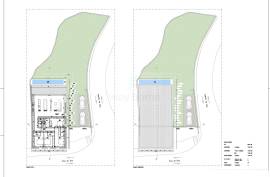 Urban land with swimming pool and approved project in the Azores