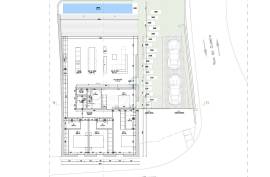 Urban land with swimming pool and approved project in the Azores