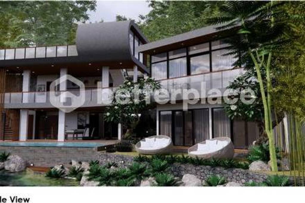 Semi-Futuristic Riverside Haven: Where Modern Elegance Meets Timeless Serenity In Tabanan