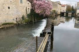 €326000 - Verteuil-Sur-Charente. Charming Old Water Mill For Sale in an Idyllic Setting