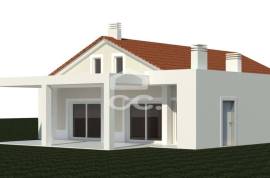 Land with 2440 m2 and approved project for detached house in Parceiros , Leiria.