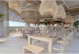 Rooftop restaurant near Forte Novo beach, Quarteira