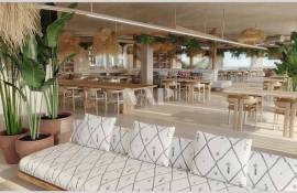 Rooftop restaurant near Forte Novo beach, Quarteira
