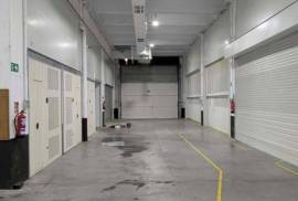 Closed garages with storage rooms