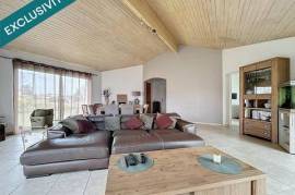 Plain-pied lumineux 136 m² – 4 chambres – Jardin & Garage