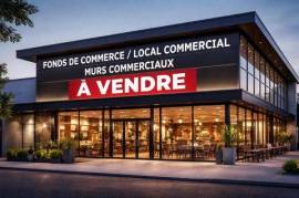 Fonds de commerce / Droit au bail / murs commerciaux 300 m²