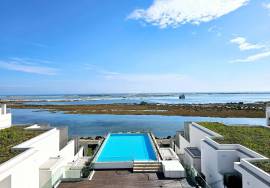 Long-Term Rental: Luxury 2-Bedroom with Panoramic Views in Frontline Fuseta