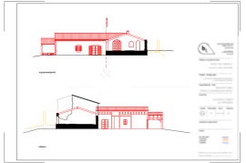Plot with project approved in Vale del Rei