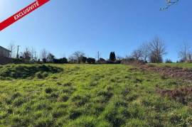 Terrain à bâtir 1349 m² avec belle vue
