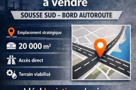 Land-Plot for sale in Sousse-Ezzouhour Tunisia