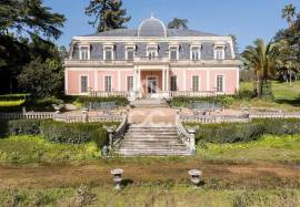French neoclassical-inspired mansion with botanical garden by Jean Claude Forestier and 8.6-hectare estate in Elvas