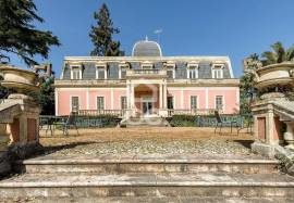 French neoclassical-inspired mansion with botanical garden by Jean Claude Forestier and 8.6-hectare estate in Elvas