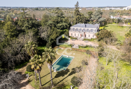 French neoclassical-inspired mansion with botanical garden by Jean Claude Forestier and 8.6-hectare estate in Elvas