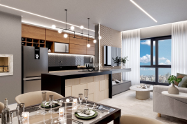 Beautiful Apartment, 63.91m², For Sale, 2 Bedrooms, 1 Suite, 1 Parking Space, Barbecue, Botanical Garden, POA/RS