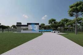 Ribeira de Alte, Paderne – Land of 7,480 m² with Approved Project for 5 Bedroom Single Storey House with Swimming Pool