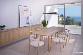 3 bedroom semi-detached luxury villa with sea views within walking distance of the centre of Praia da Luz