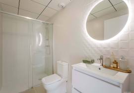 New build with terrace 700 m from the beach in La Mata