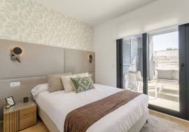 New build with terrace 700 m from the beach in La Mata