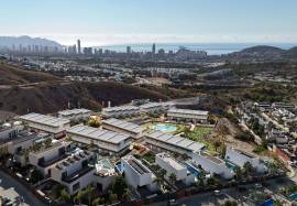 New build townhouse with terrace and garden in Balcón de Finestrat