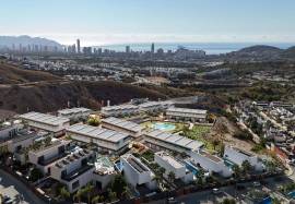 New build townhouse with terrace and garden in Balcón de Finestrat