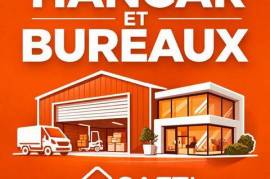 LE MUY – Hangar / Atelier et bureaux env. 800 m² avec les mezzanines – Zone industrielle (accès PL)