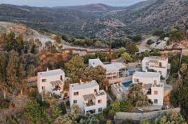 Ecotourism small family hotel on the island of Crete